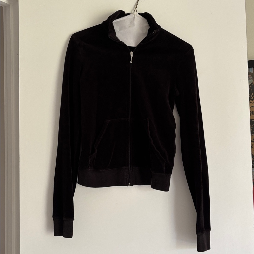 Juicy Couture Black Zip-Up Jacket
